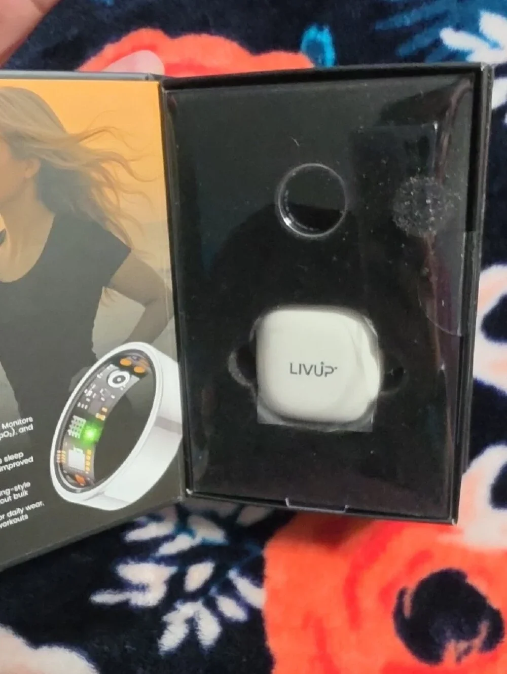 Smart Ring Health Tracker - Silver